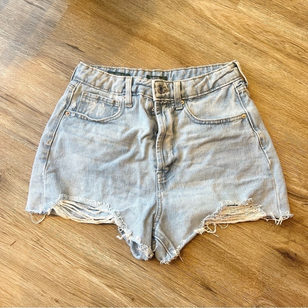 Wild Fable Light Wash High Rise Denim Shorts